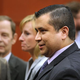 George Zimmerman leaves the courtroom a free man after being found not guilty on July 13, 2013, the 25th day of his trial at the Seminole County Criminal Justice Center in Sanford, Fla. Zimmerman was charged with second-degree murder in the 2012 shooting death of Trayvon Martin.
Joe Burbank-Pool/Getty Images